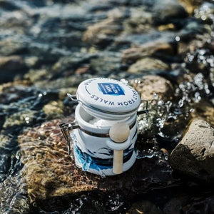 Halen Môn Pure Sea Salt in Ceramic Clamp Jar 100g