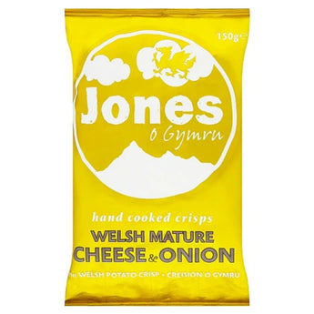 Welsh Mature Cheese & Onion Crisps