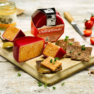 Welsh Cheddar with Chilli and Tomato 200g