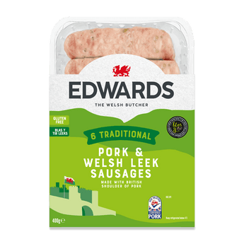 Pork & Welsh Leek Sausages