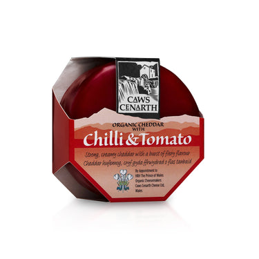 Welsh Cheddar with Chilli and Tomato 200g