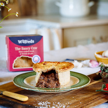 The Saucy Cow - Steak and Welsh Ale Pie