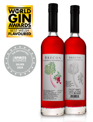 Gin Riwbob a Llugaeron Aberhonddu