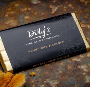 Honey & Golden Chocolate Bar 100g
