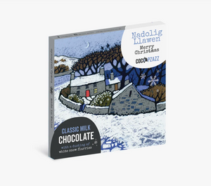Classic Milk Chocolate with White Snow Flurries 80g