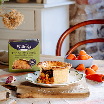 The Spicy Veggie - A Flavourful Vegetable Balti Pie
