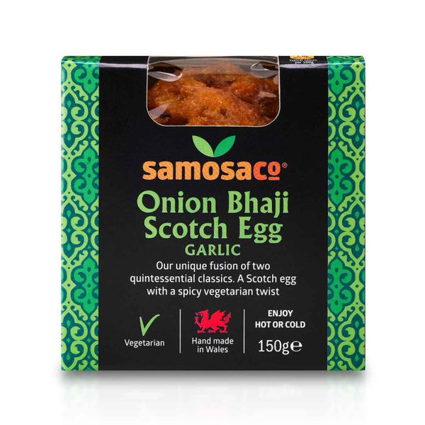 Onion Bhaji Scotch Egg - Garlic