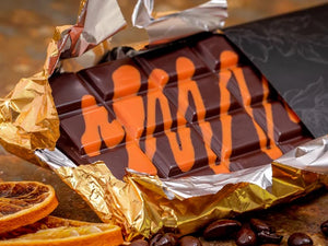 Dilly's Dark Orange & Mocha Bar 100g