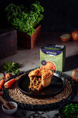 The Spicy Veggie - A Flavourful Vegetable Balti Pie 265g